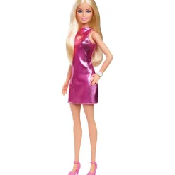 MATTEL Muñecas*Barbie - Muñeca Vestido Rosa Metalizado