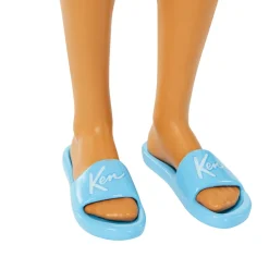 MATTEL Muñecas*Barbie - Muñeco Ken en traje de baño con accesorios playa ㅤ