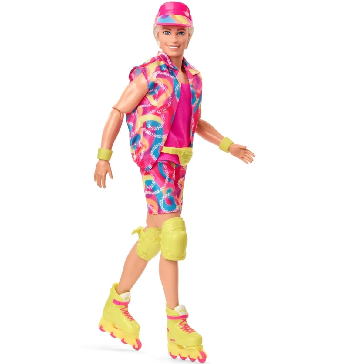 MATTEL Muñecas*Barbie - Muñeco patinador con estilo retro y patines en línea ㅤ