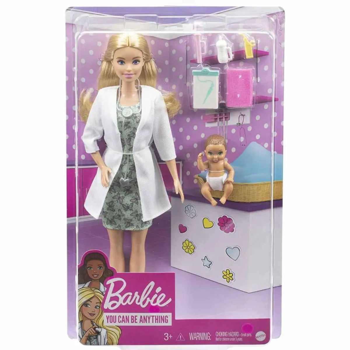 BARBIE Muñecas*- Pediatra - Muñeca Yo Quiero Ser