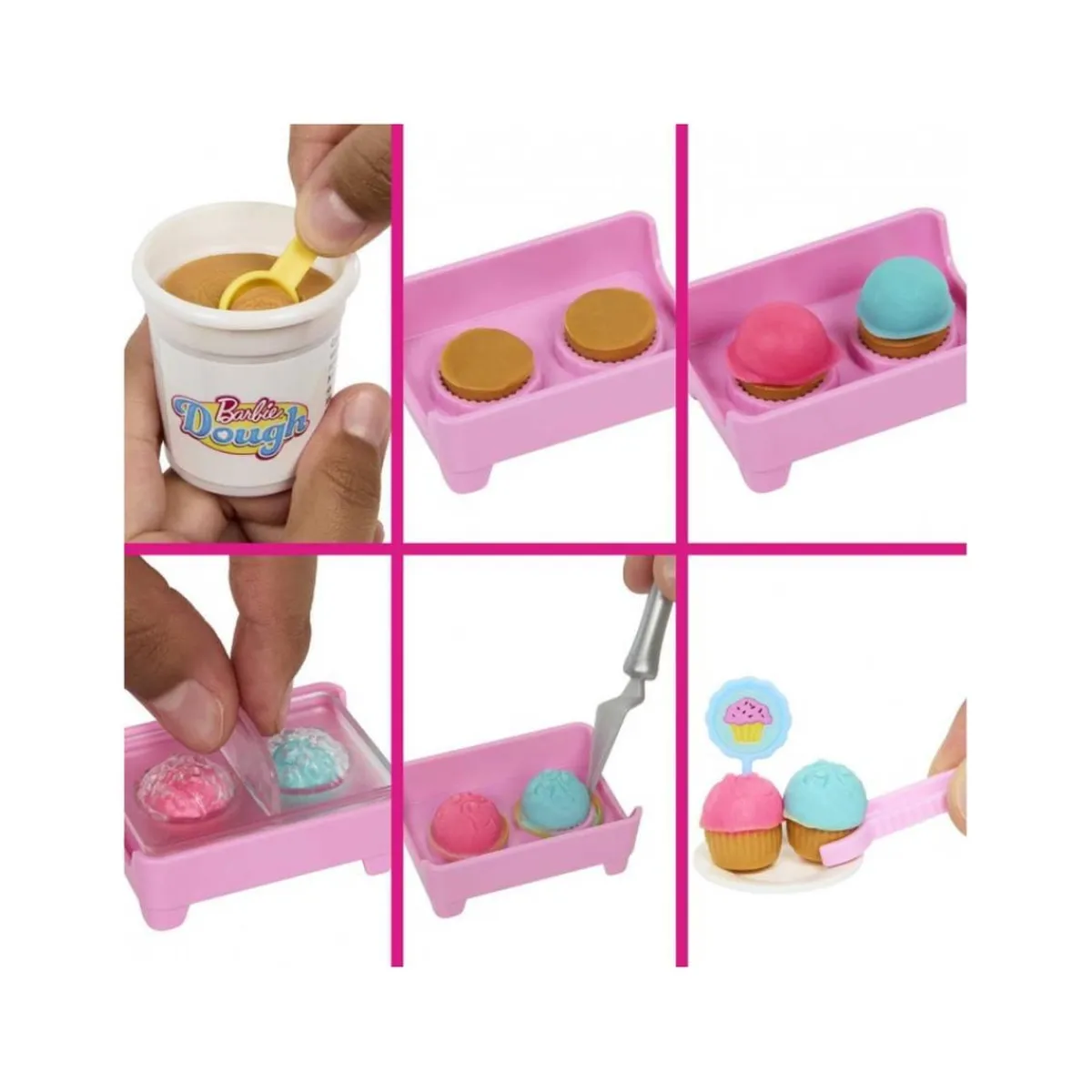 MATTEL Muñecas*Barbie - Playset muñeca Malibú con pastelería