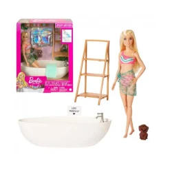 MATTEL Muñecas*Barbie - Playset muñeca y baño