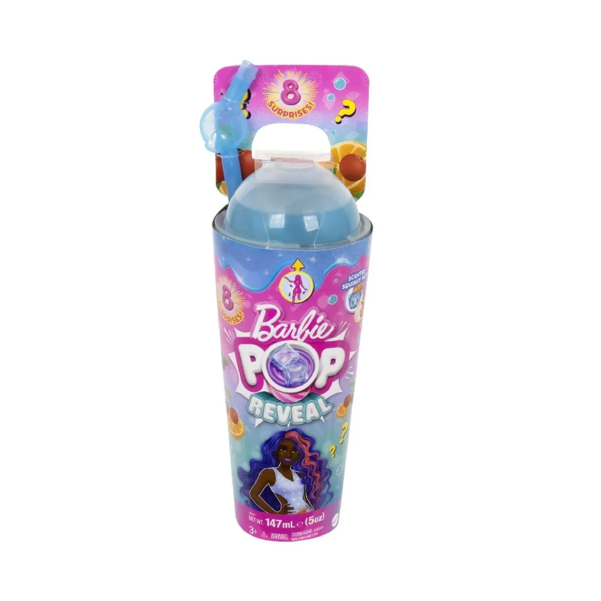 MATTEL Muñecas*Barbie - Pop Reveal Serie frutas: Ponche