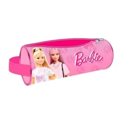 BARBIE Material Escolar*- Portatodo Redondo Fashion Case