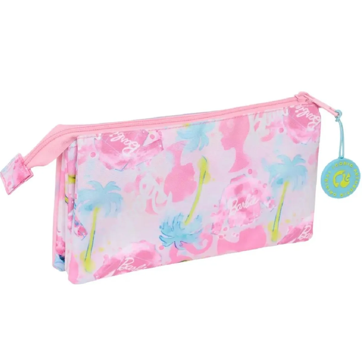 SAFTA Material Escolar*Barbie - Portatodo Triple - Colección Painterly