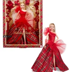 MATTEL Muñecas*Barbie - Signature con vestido rojo a cuadros