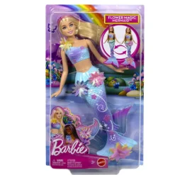 BARBIE Muñecas*- Sirena Flores Mágicas - Rubia
