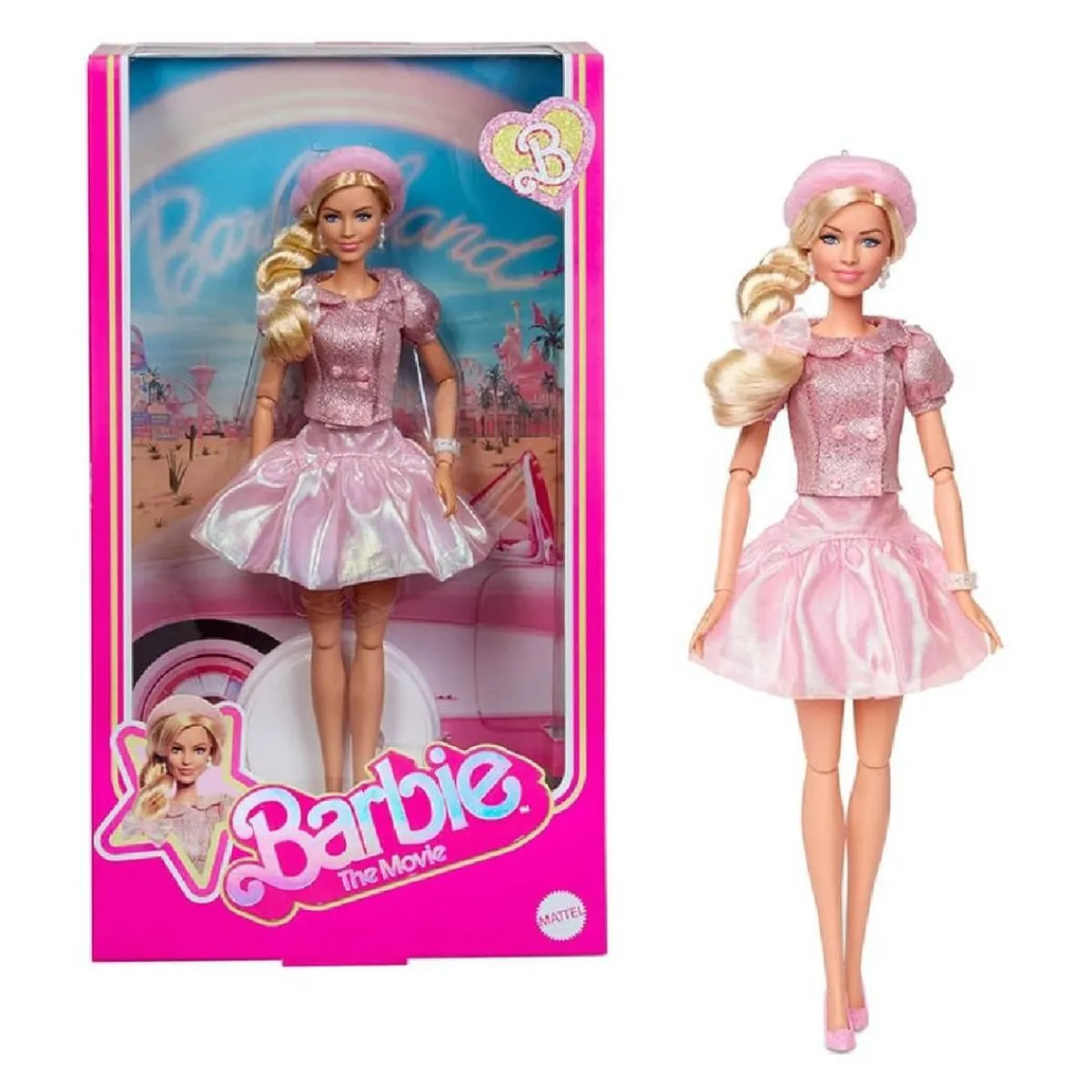 MATTEL Muñecas*Barbie - The Movie con Boina Rosa