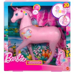 BARBIE Muñecas*- Unicornio con luces y sonidos