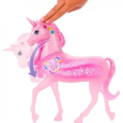BARBIE Muñecas*- Unicornio con luces y sonidos