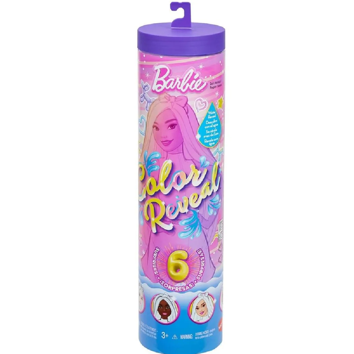 BARBIE Muñecas*Color Reveal Serie Cyber