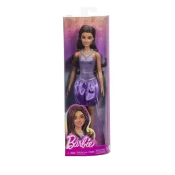 MATTEL Muñecas*Barbie fashionista con vestido morado