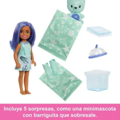 MATTEL Muñecas*Barbie Pop Reveal - Muñeca Chelsea Bubble Tea