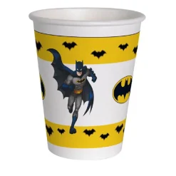 BATMAN Artículos De Fiesta Y Regalos*- 8 vasos de cartón
