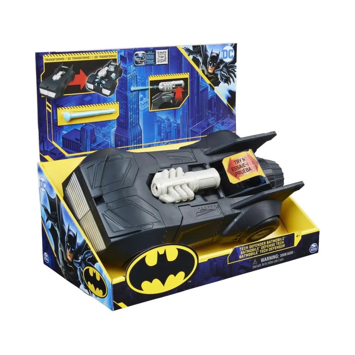 DC COMICS Figuras De Acción*Batman - Batmóvil lanzador de misiles The Batman