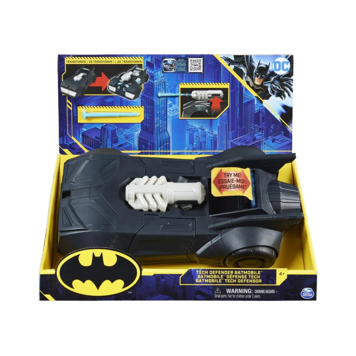 DC COMICS Figuras De Acción*Batman - Batmóvil lanzador de misiles The Batman