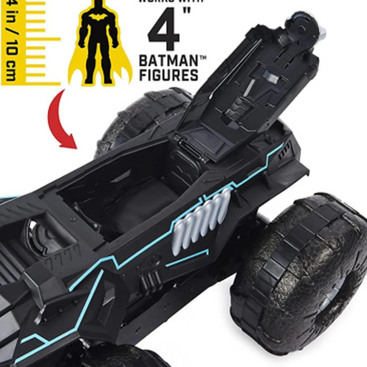 BATMAN Vehículos Y Circuitos*- Batmóvil Todoterreno Radio Control