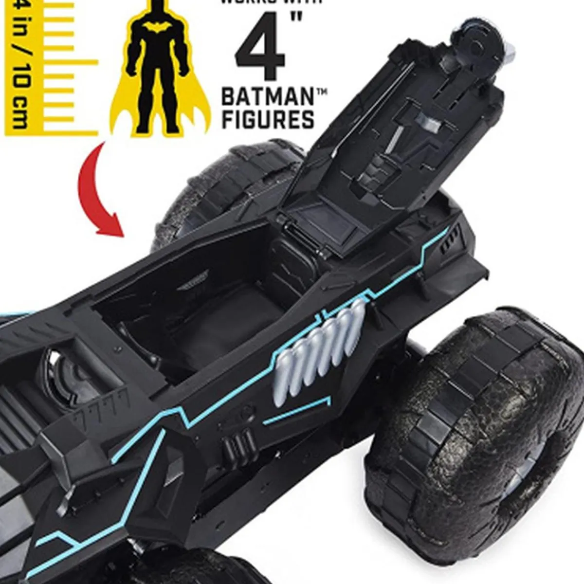 BATMAN Vehículos Y Circuitos*- Batmóvil Todoterreno Radio Control