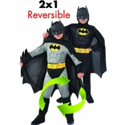 TOYS "R" US Figuras De Acción|Halloween*Batman - Disfraz reversible 3-4 años