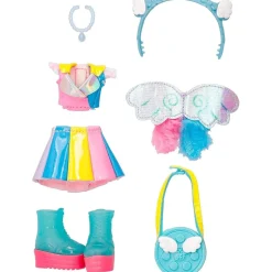 BEBÉS LLORONES Muñecas*Bebés Llorones - Best Friends Forever Serie 3 Jenna con pelo largo y 9 accesorios ㅤ