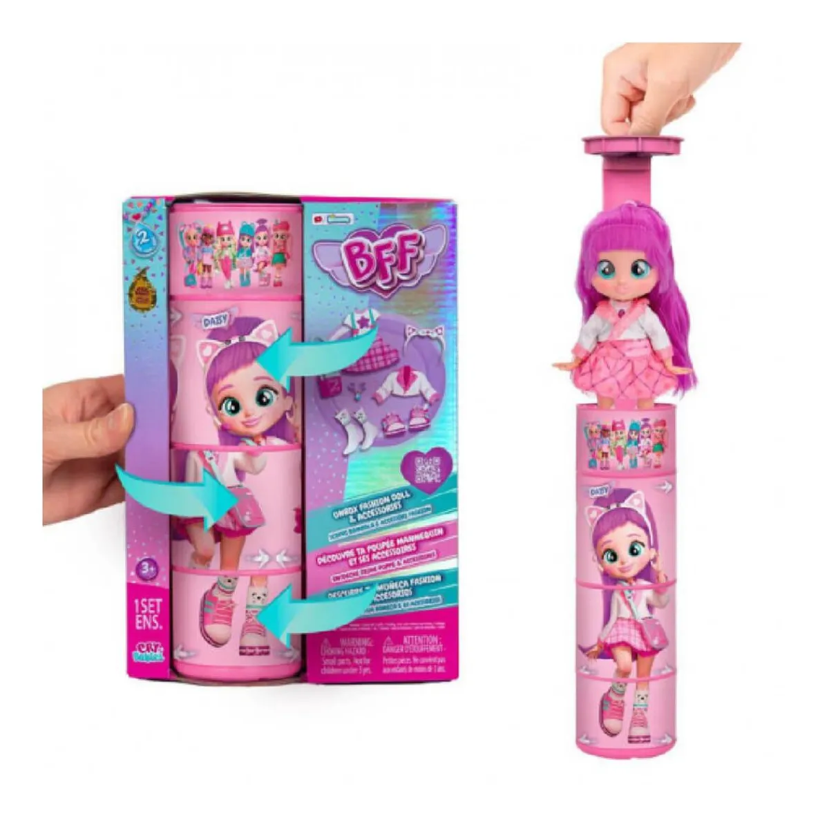 IMC Muñecas*Bebés Llorones - Daisy - Muñeca BFF