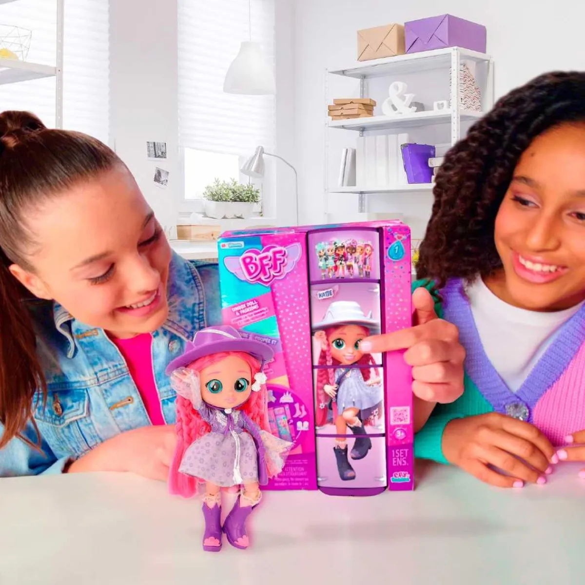 BFF BEBES LLORONES Muñecas*Bebés Llorones - Katie - Muñeca BFF