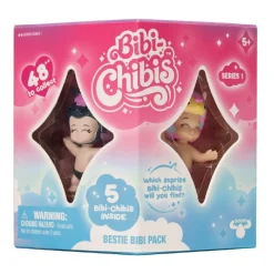 BANDAI Coleccionables Y Mini Mundos*Bibi-Chibis - Pack 5 figuras