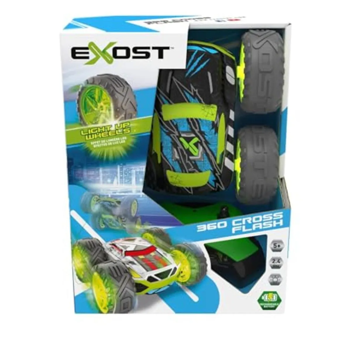 BIZAK Vehículos Y Circuitos*- Coche radiocontrol 360 cross flash