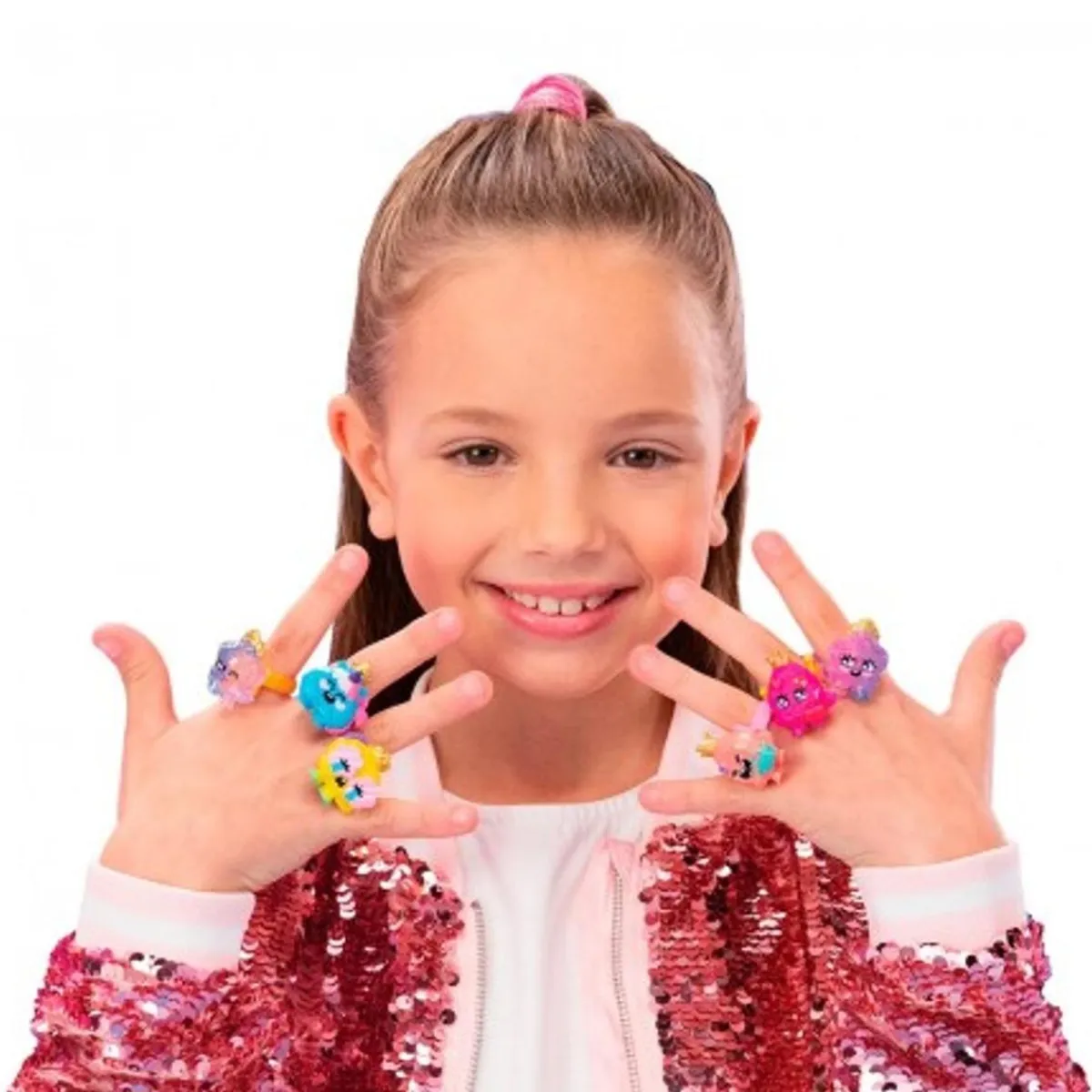 BIZAK Coleccionables Y Mini Mundos*- Corona mágica de sorpresas Pinky Promise (Varios modelos) ㅤ