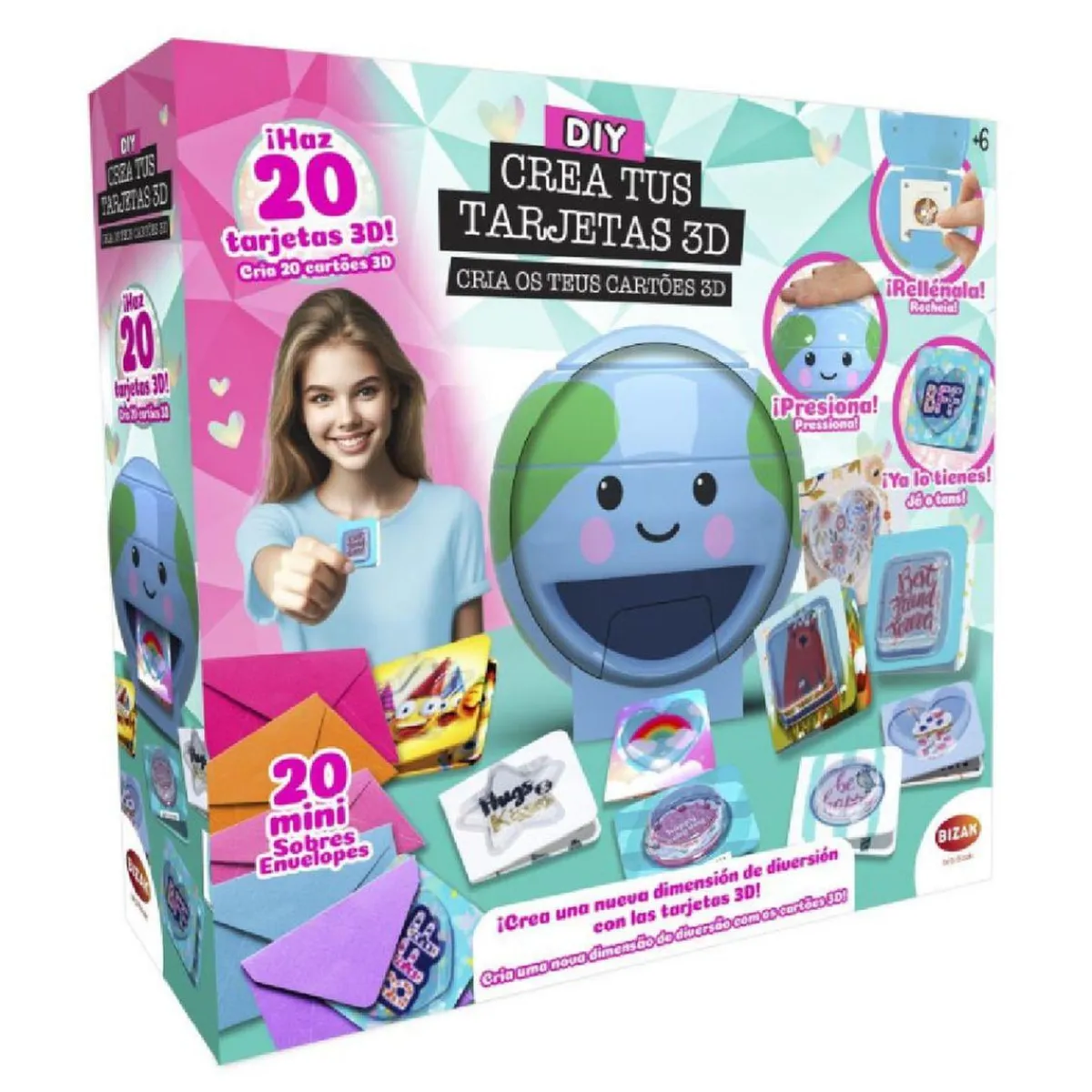 BIZAK Arte Y Manualidades*- Crea tus tarjetas en 3D