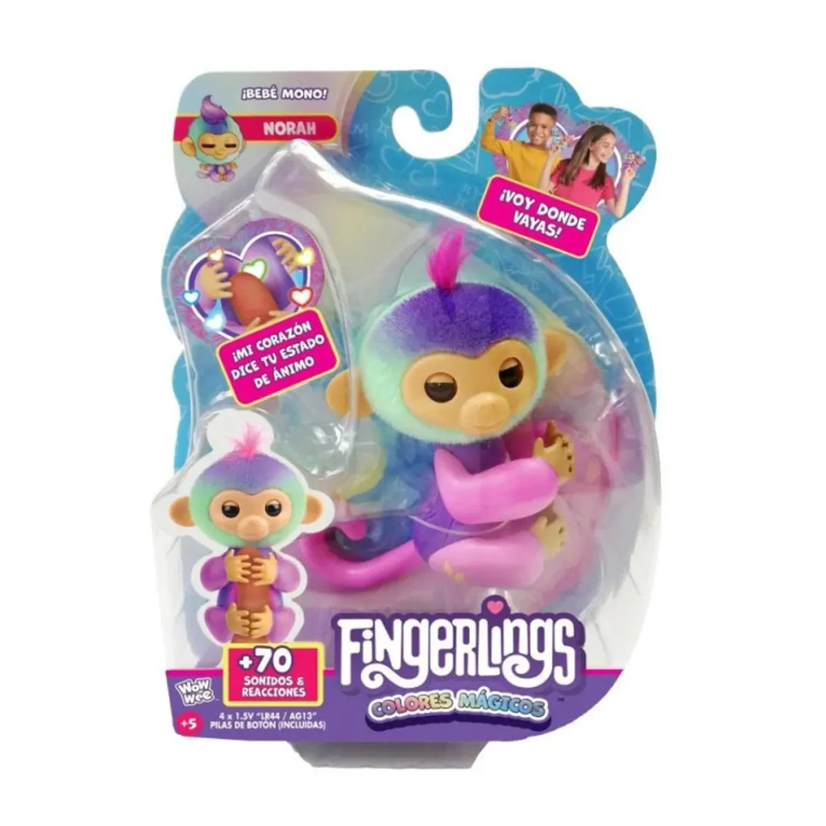 BIZAK Figuras De Acción*- Figura Fingerlings colores mágicos - (Varios modelos)