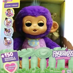BIZAK Figuras De Acción*- Fingerlings cuida y mima mono
