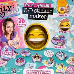 BIZAK Arte Y Manualidades*- Máquina creativa para pegatinas 3D con fondos y gemas ㅤ