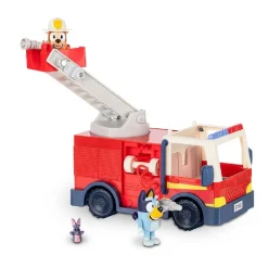 FAMOSA Coleccionables Y Mini Mundos*Bluey - Camión de bomberos con figuras