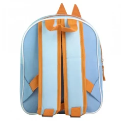 ARTESANIA CERDÁ Material Escolar*Bluey - Mochila infantil 3D con aplicaciones