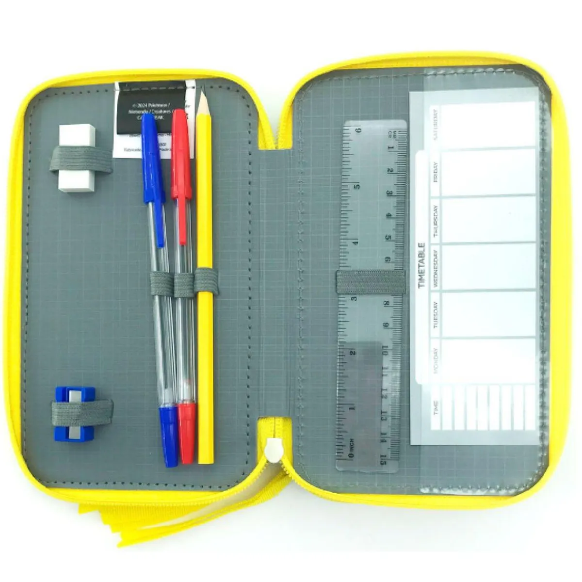 SO SLIME Material Escolar*Bluey - Plumier triple Leaves