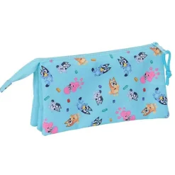 SAFTA Material Escolar*Bluey - Portatodo Triple