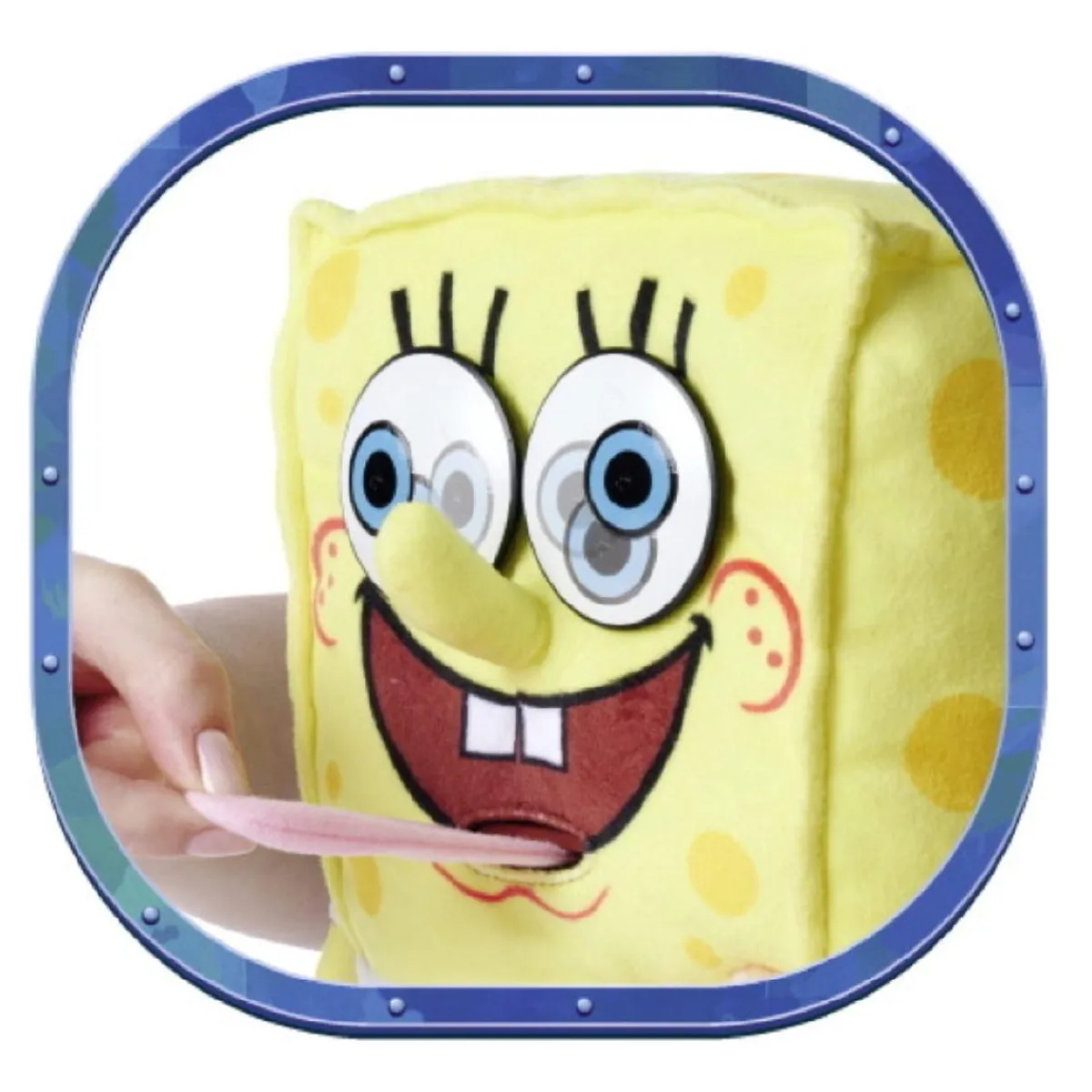 SIMBA Coleccionables Y Mini Mundos*Bob Esponja - Peluche interactivo con sonidos 30 cm