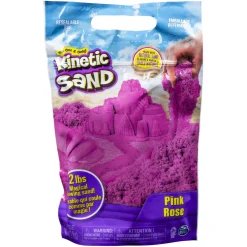 SPIN MASTER Figuras De Acción*Bolsa arena Kinetic Sand rosa