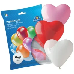 TOYS "R" US Artículos De Fiesta Y Regalos*Bolsa con 14 globos en forma de corazón