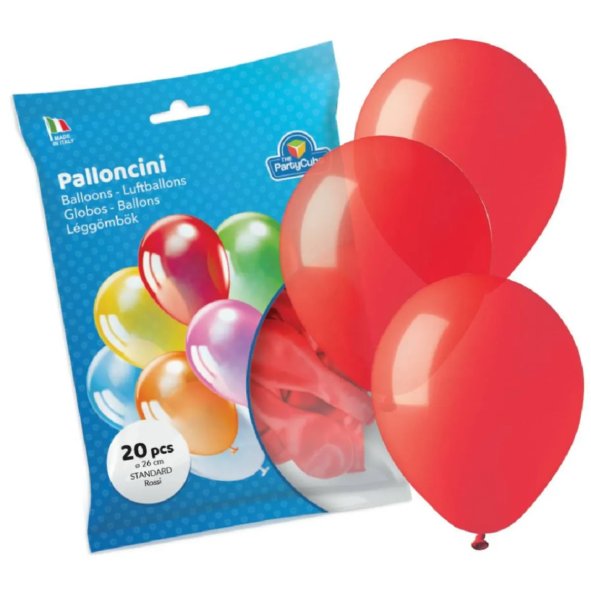 TOYS "R" US Artículos De Fiesta Y Regalos*Bolsa con 20 globos rojos medianos