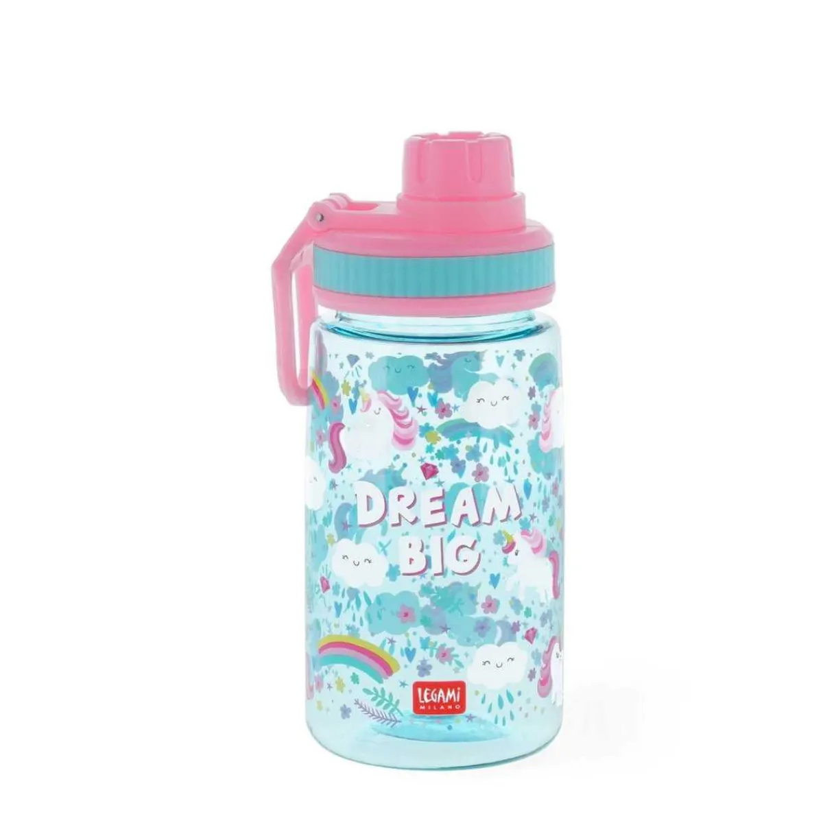 TOYS "R" US Estilo De Vida*Botella infantil ligera, hermética y sin BPA, 400 ml, diseño Unicorn