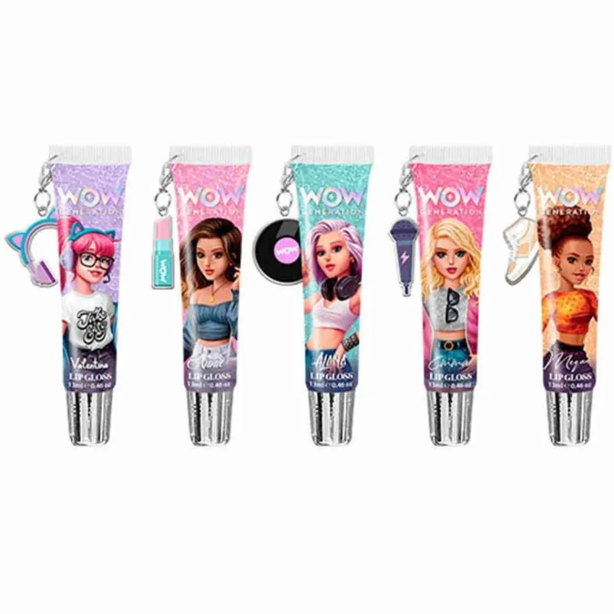 HASBRO GAMING Coleccionables Y Mini Mundos*Brillo labial con abalorio multicolor Wow Generation ㅤ