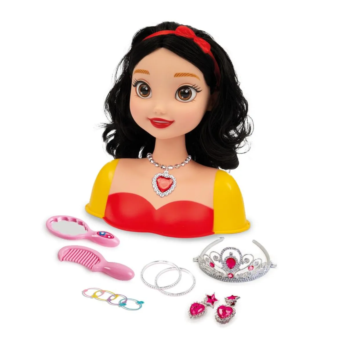 PRINCESAS DISNEY Muñecas*Busto de princesa con accesorios (varios modelos)