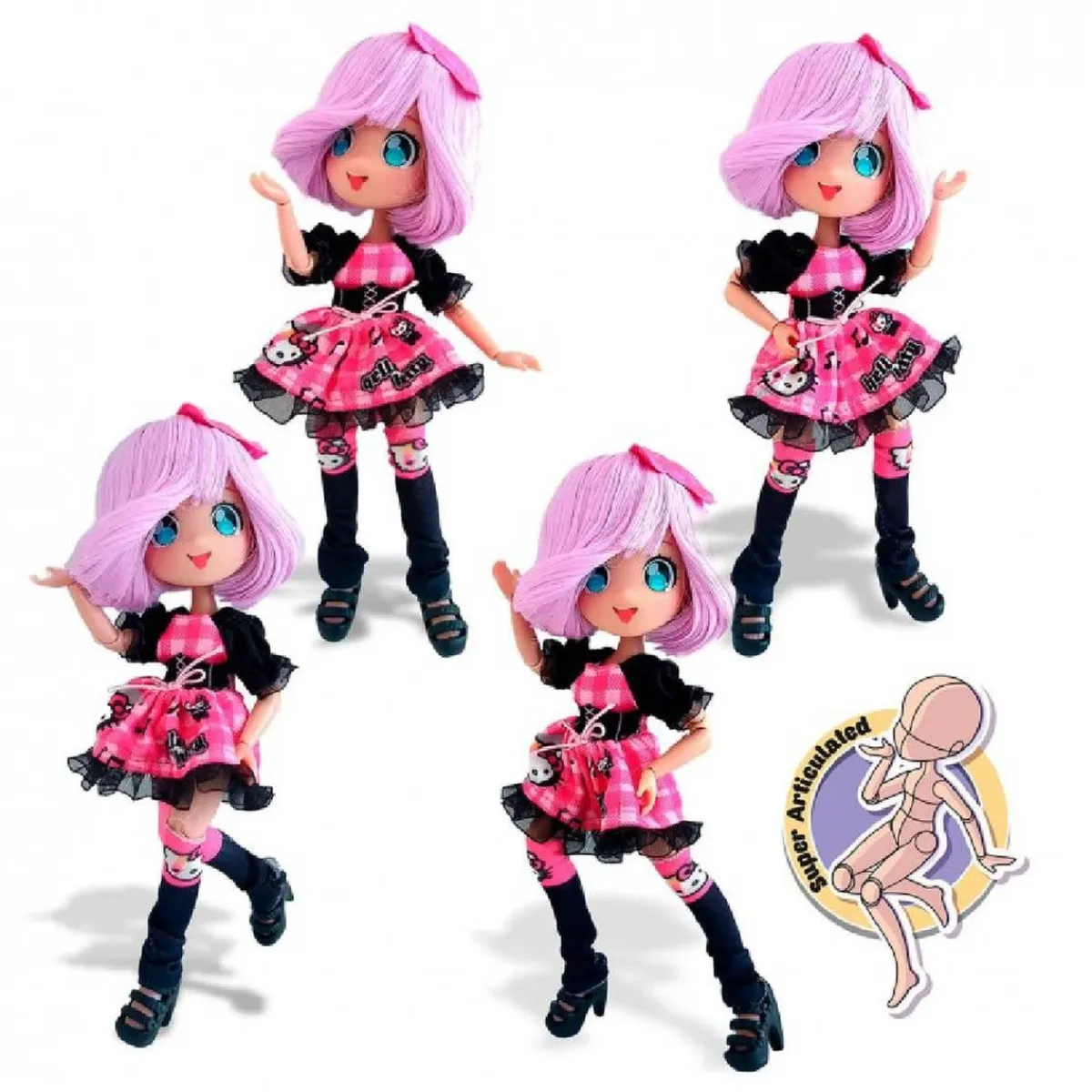 FAMOSA Muñecas*Cafetería de Hello Kitty