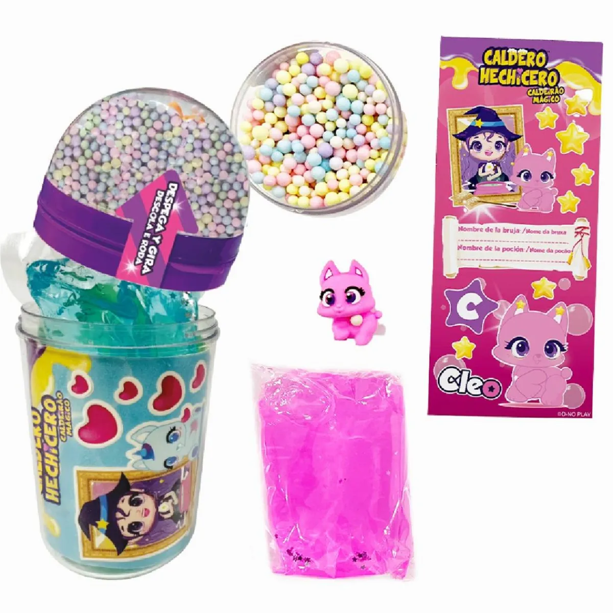 BIZAK Arte Y Manualidades*Caldero Hechicero - Mascota encantada (Varios Modelos)