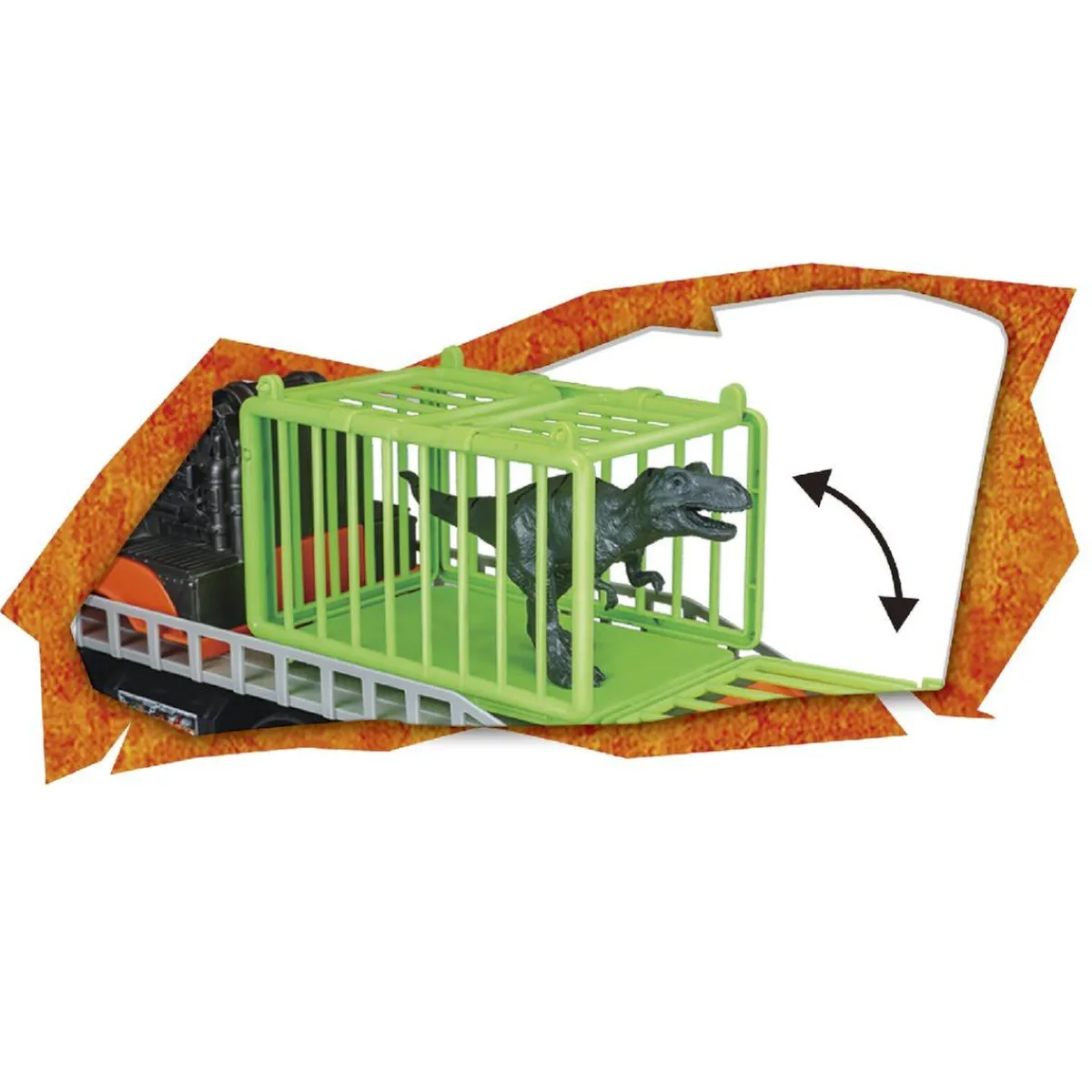 INVINCIBLE HEROS Figuras De Acción*Camión de Rescate de Dinosaurios