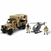INVINCIBLE HEROS Figuras De Acción*Camión y helicóptero militares