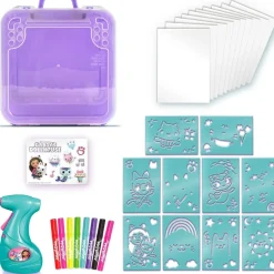 CANAL TOYS Arte Y Manualidades*- Gabbys Dollhouse - Maletín de Actividades Creativas con Spray ㅤ