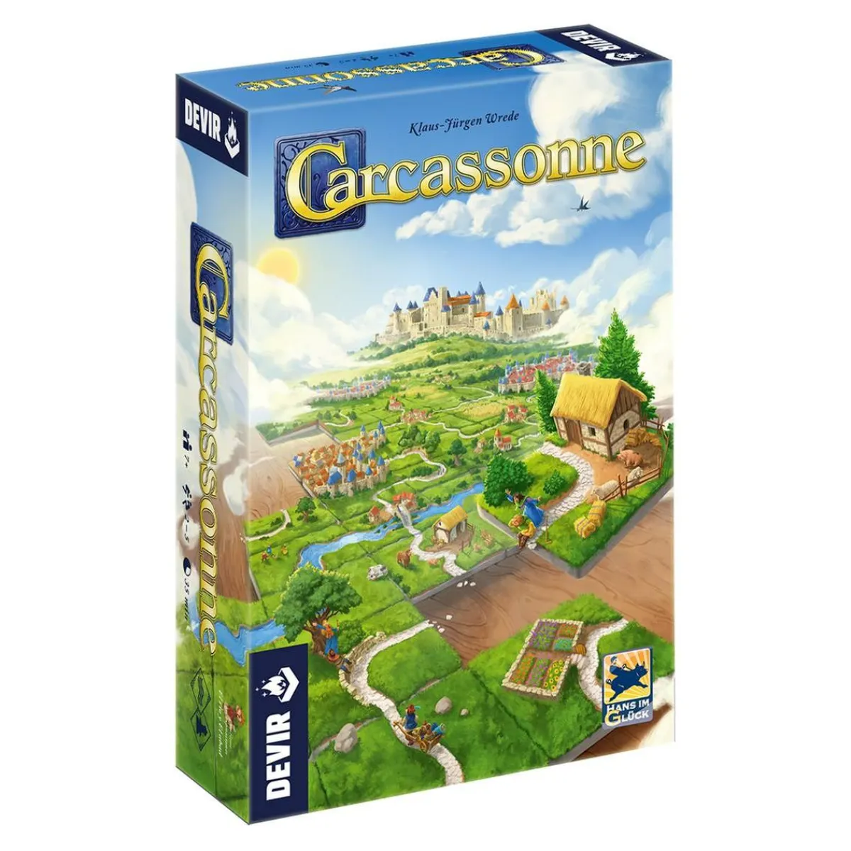 DEVIR Juegos Y Puzzles|Friki Zone*Carcassonne - Juego de Mesa